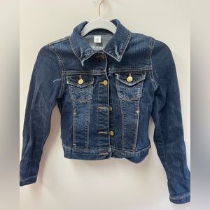 GapKids 1969 2010 Dark Denim Jacket with Gold  buttons